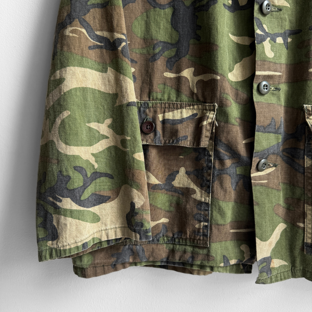 1970s Woodland Camouflage Hunting Jacket