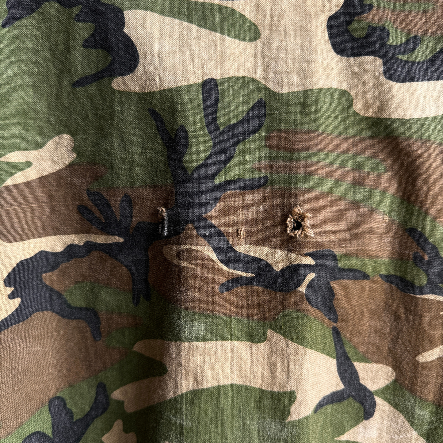 1970s Woodland Camouflage Hunting Jacket