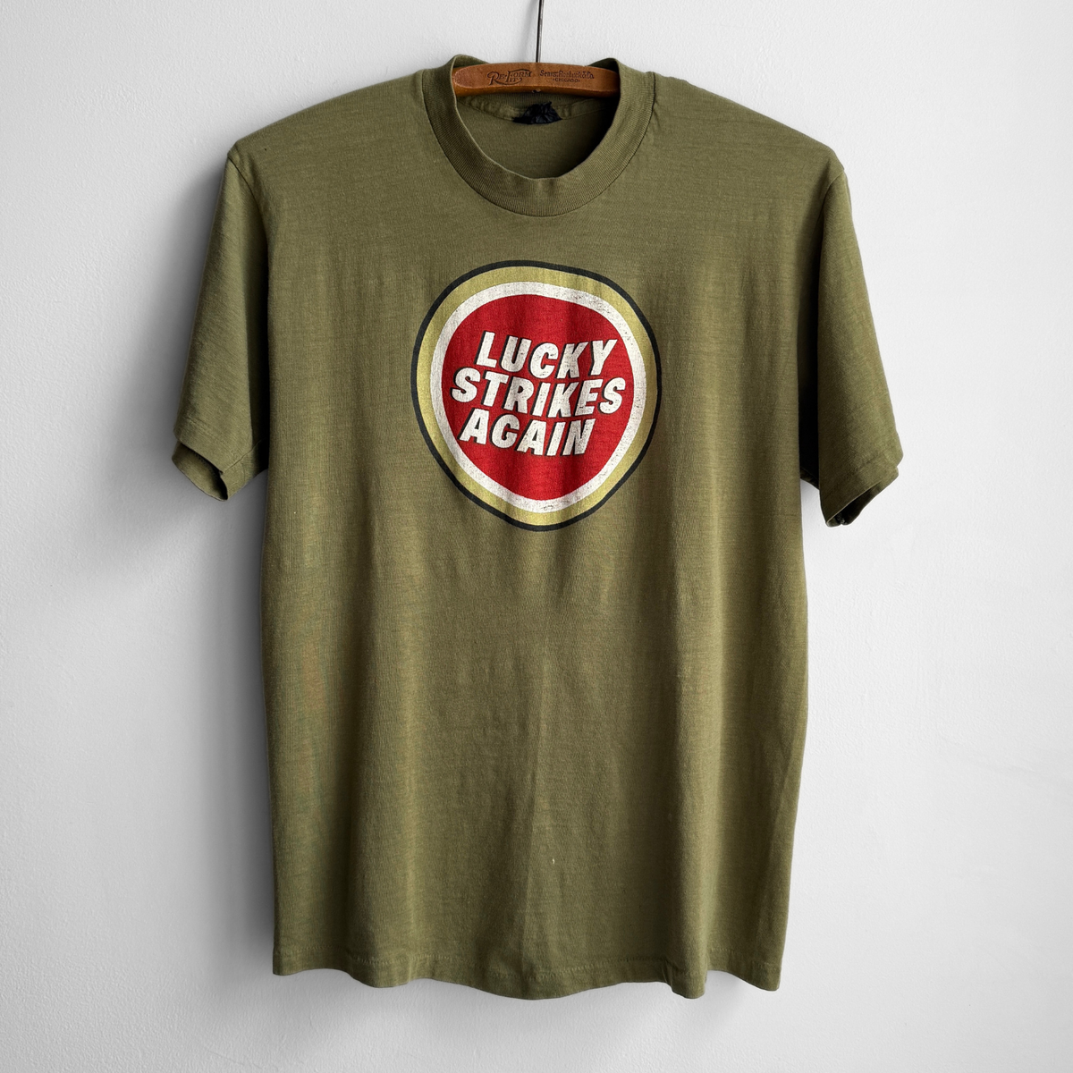 1980s Lucky Strikes Again Cigarettes Tee