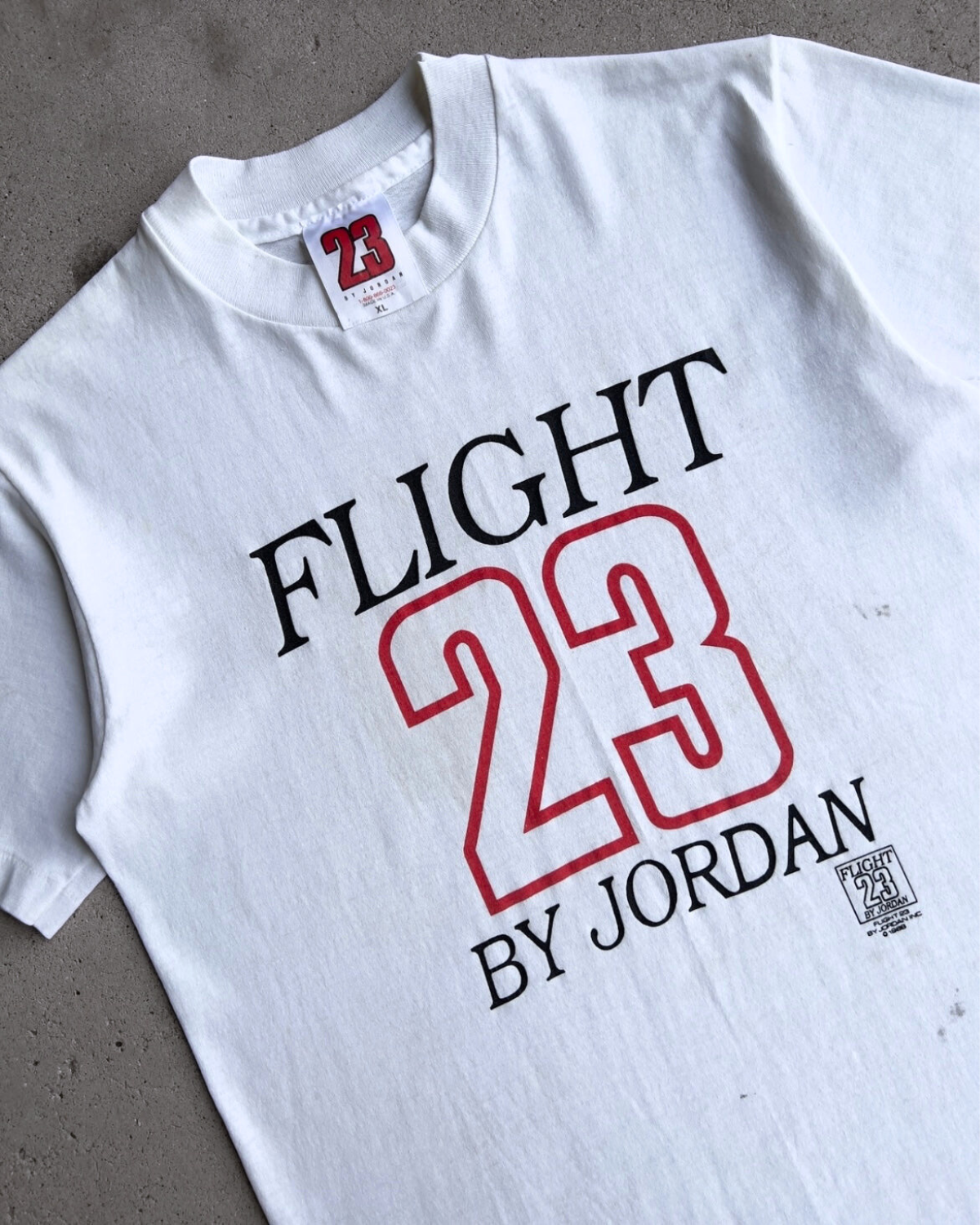 1988 Flight 23 Jordan Dunk Contest Tee - Shop THREADCOUNT Vintage Co.