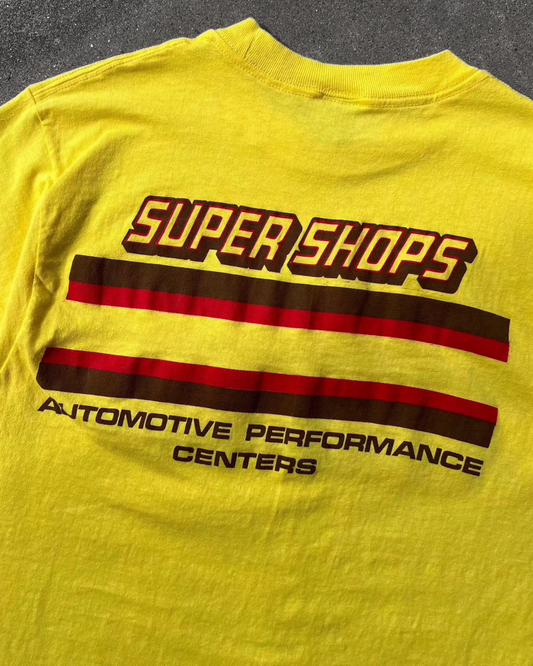 1970s Super Shops Automotive Performance Center Tee  - Shop ThreadCount Vintage Co.
