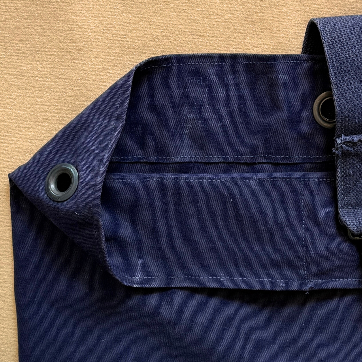 1950s U.S. Air Force Blue Canvas Duffle Bag