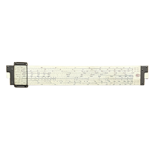 1960s Versalog Bamboo Slide Ruler