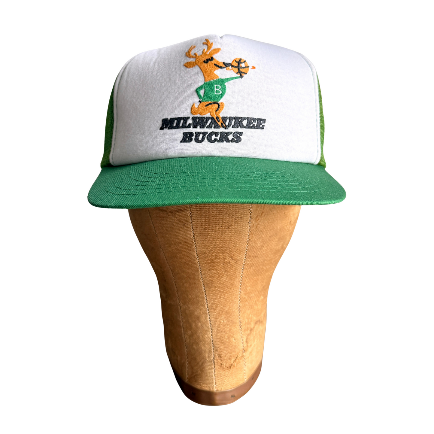 1970s Milwaukee Bucks Snapback Trucker Hat