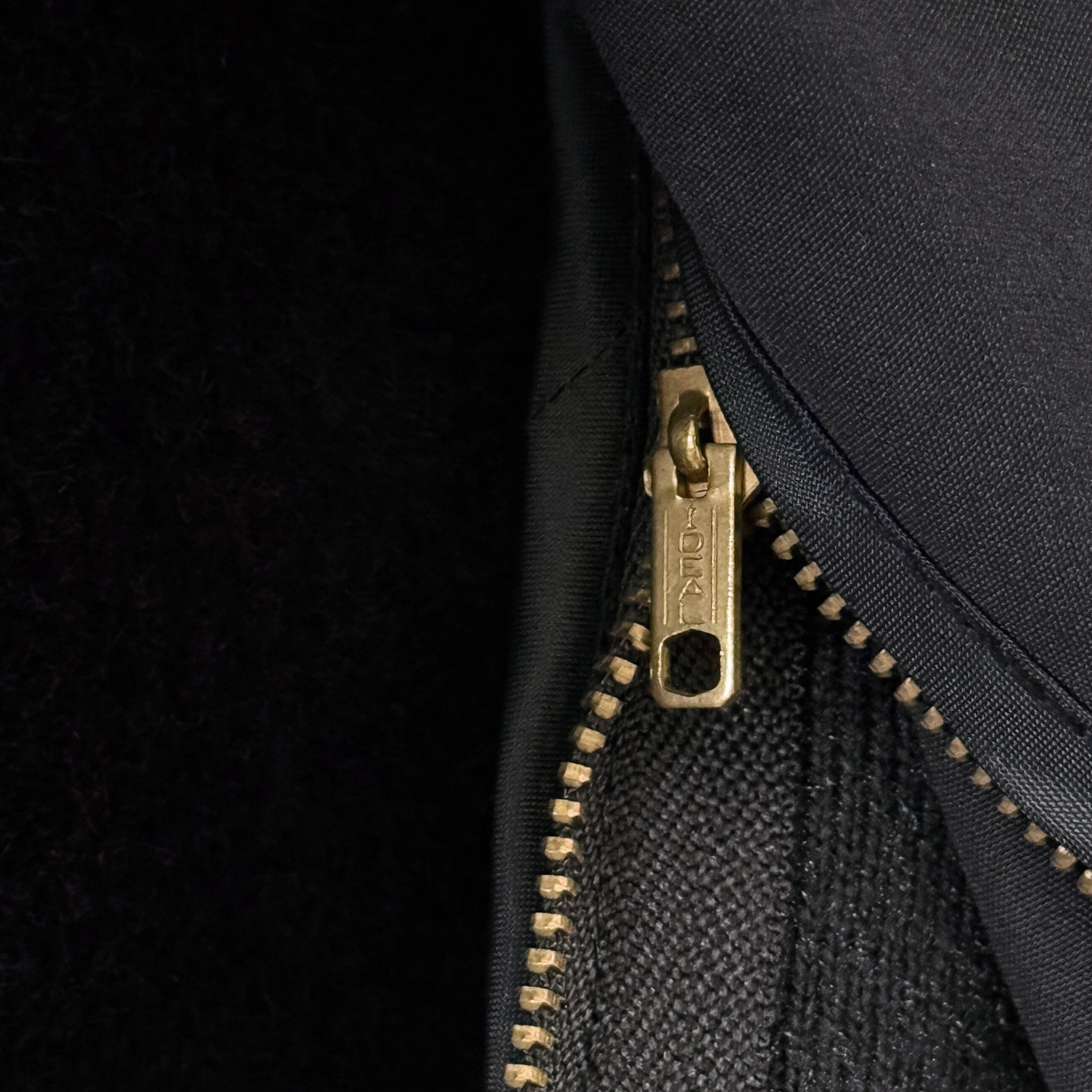 1980s U.S. Navy Black Insulated Trench Coat