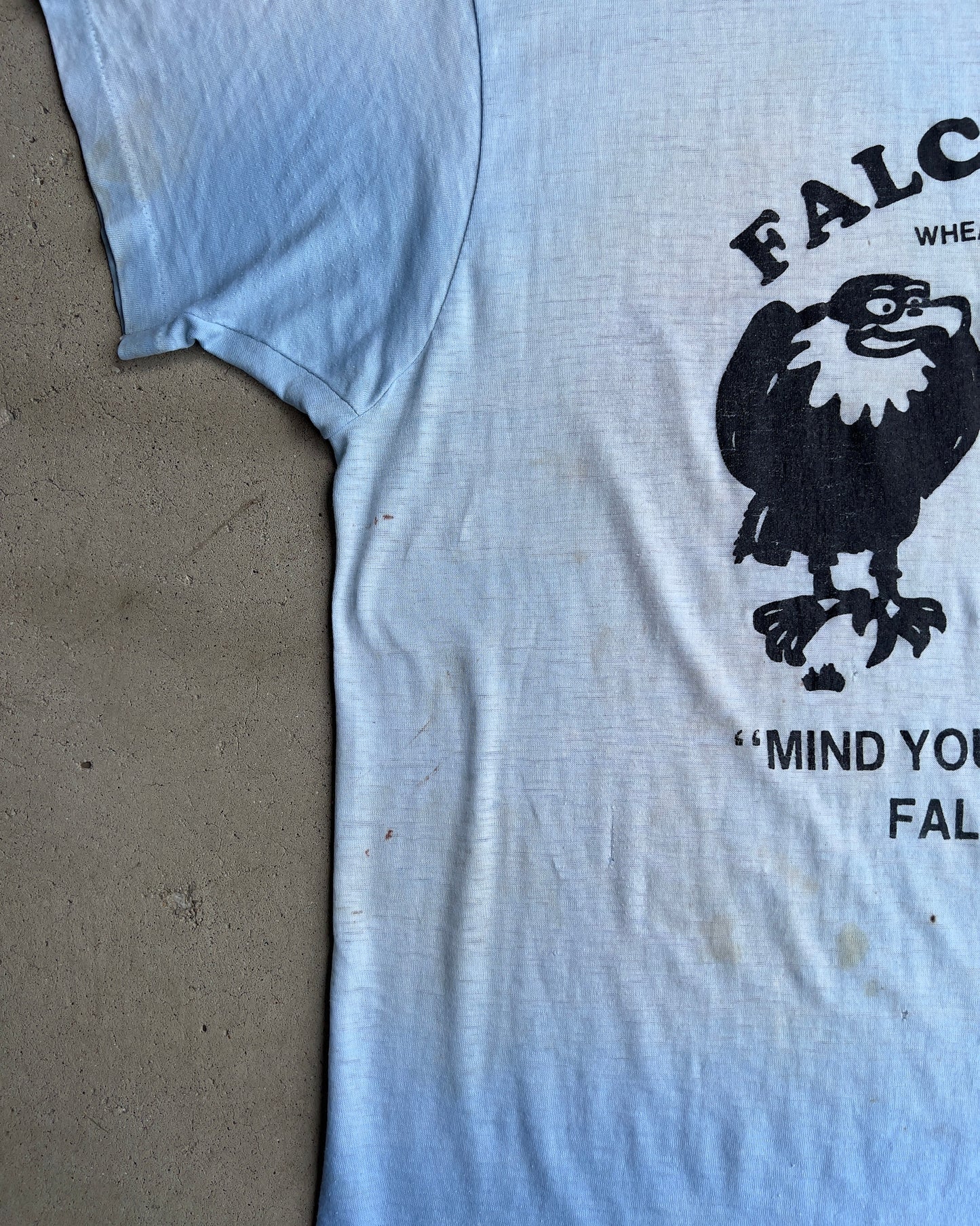 1970s Falcon Pub Illinois Sun Faded Tee  - Shop ThreadCount Vintage Co.