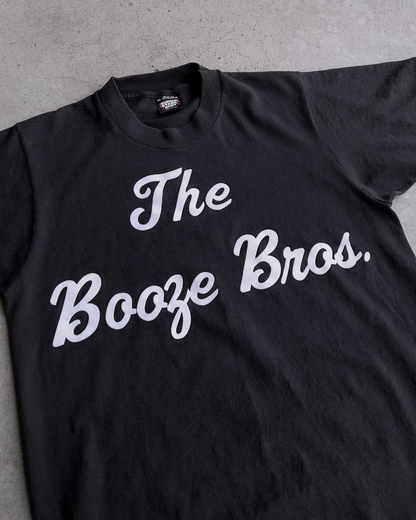 1990s The Booze Bros Felt Letters Faded Tee  - Shop THREADCOUNT Vintage Co.