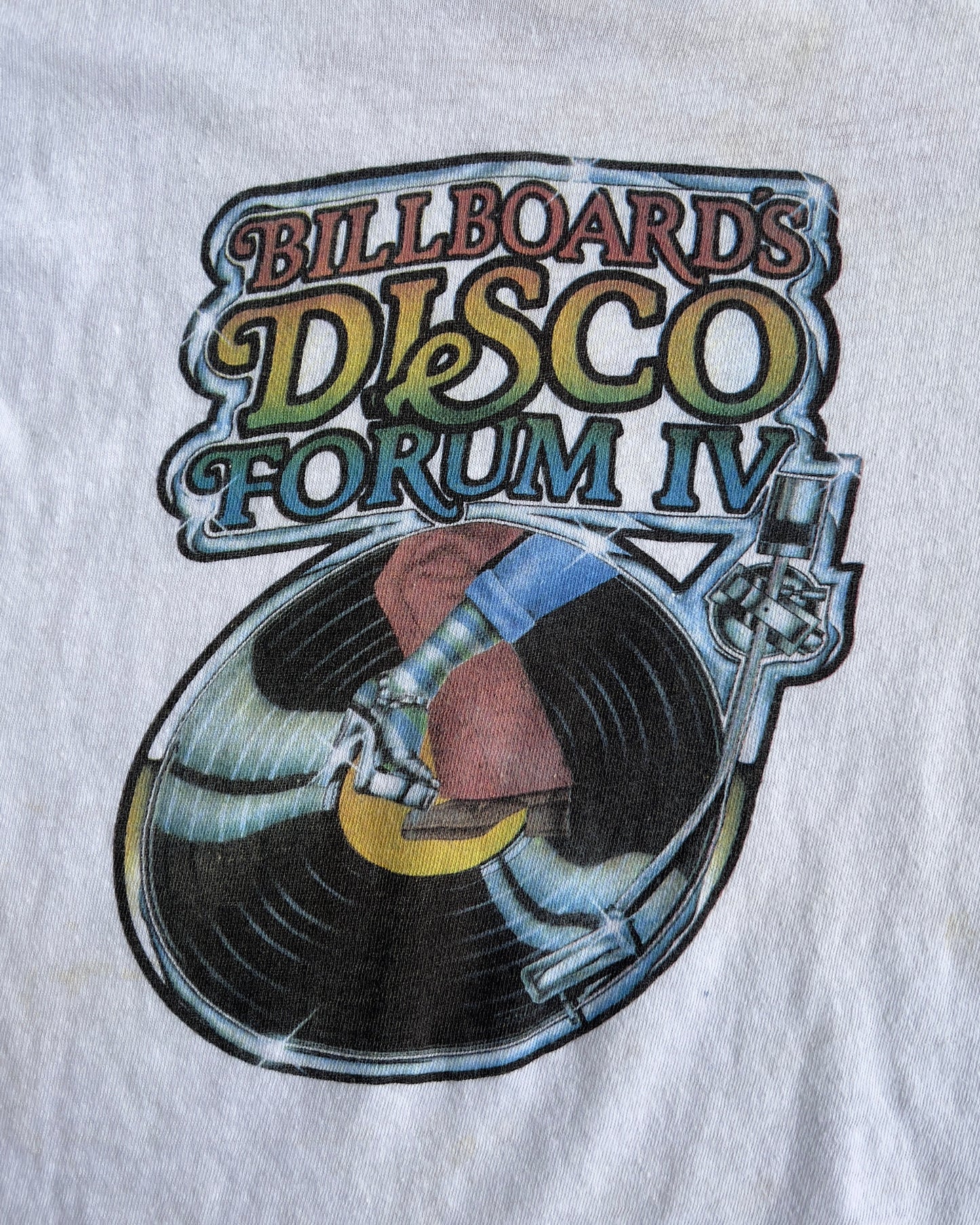 Vintage 1978 Billboard's Disco Forum IV Casablanca Records Tee  - Shop ThreadCount Vintage Co.