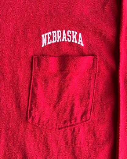 1970s University of Nebraska Long Sleeve Tee  - Shop ThreadCount Vintage Co.