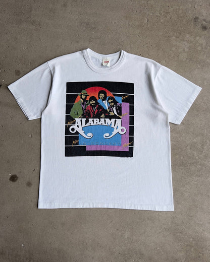 1986 Alabama In Concert Show Ticket Tour Tee  - Shop THREADCOUNT Vintage Co.