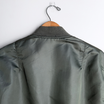 Vintage 1960s U.S. Air Force MA-1 Reversible Flight Jacket  - Shop ThreadCount Vintage Co.