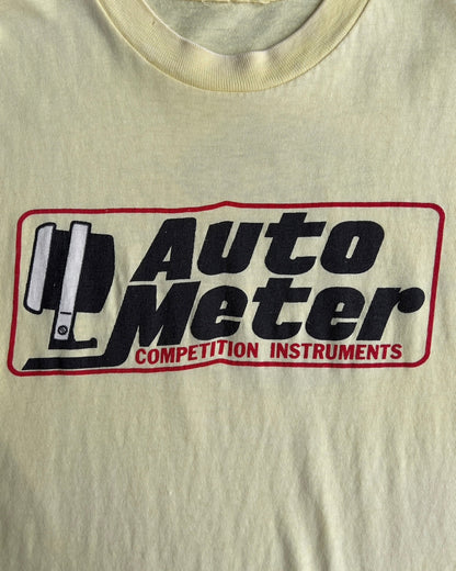 1980s Auto Meter Competition Instruments Monster Tachometer Faded Tee  - Shop ThreadCount Vintage Co.