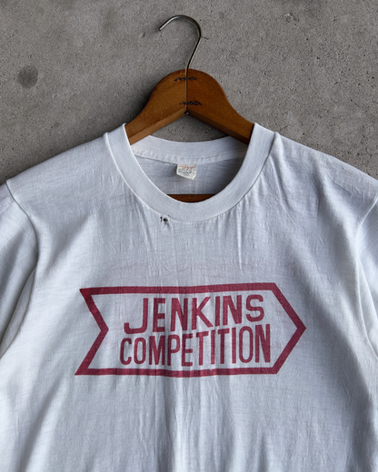 Vintage 1960s Jenkins Competition Drag Racing Banner Tee  - Shop ThreadCount Vintage Co.