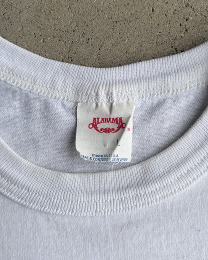 1986 Alabama In Concert Show Ticket Tour Tee  - Shop THREADCOUNT Vintage Co.