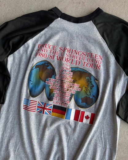 1980 Bruce Springsteen & The E Street Band Tour Tee  - Shop THREADCOUNT Vintage Co.