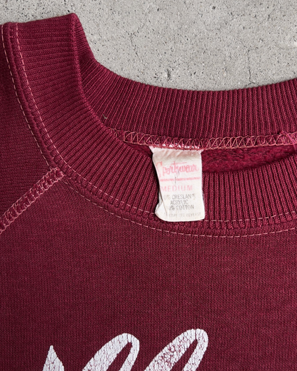 1980s Gilley’s Bar Pasadena Texas Maroon Sweatshirt  - Shop ThreadCount Vintage Co.