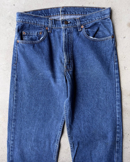 1980s Levi’s 505 Straight Fit Denim Jeans  - Shop THREADCOUNT Vintage Co.