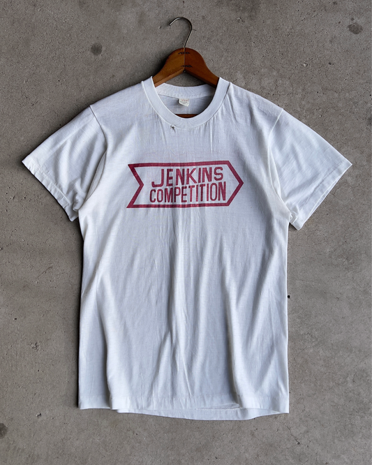 Vintage 1960s Jenkins Competition Drag Racing Banner Tee  - Shop ThreadCount Vintage Co.