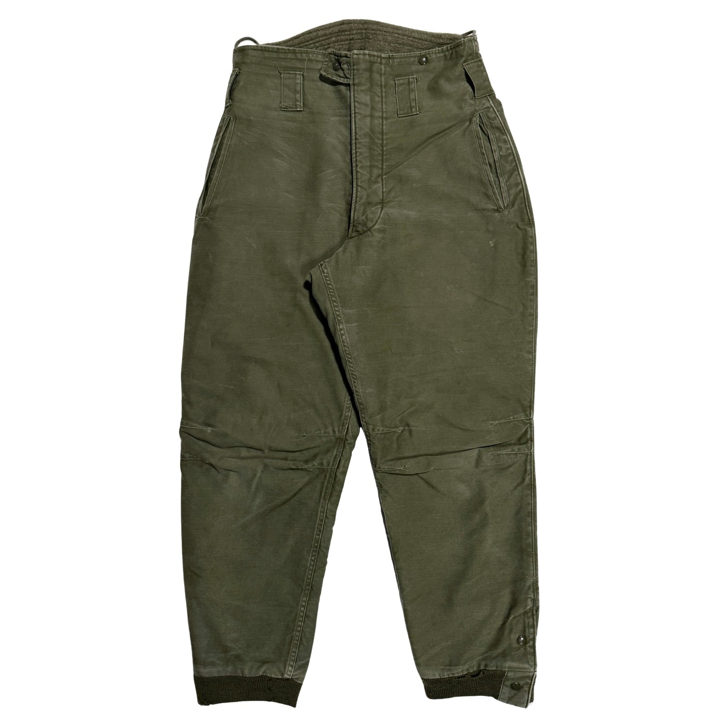 1940s U.S. Navy N-140 Wool Lined Cold Weather Pants (32)