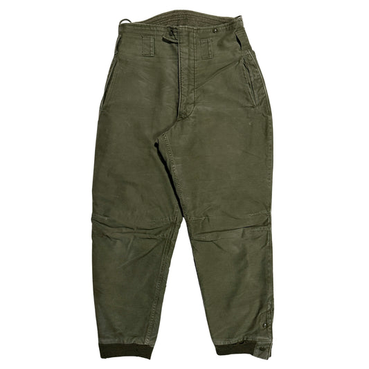 1940s U.S. Navy N-140 Wool Lined Cold Weather Pants (32)
