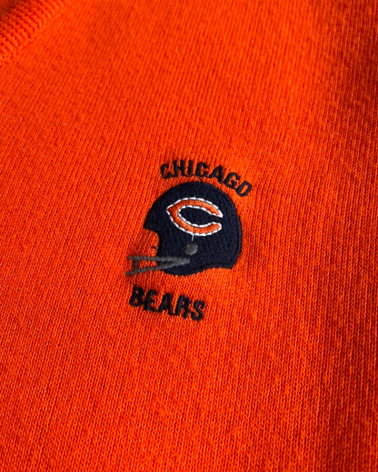 Vintage 1980s Chicago Bears Embroidered Helmet Team Sweater  - Shop ThreadCount Vintage Co.