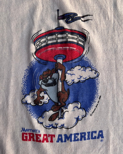 1982 Marriott's Six Flags Great America Taz Tee  - Shop THREADCOUNT Vintage Co.