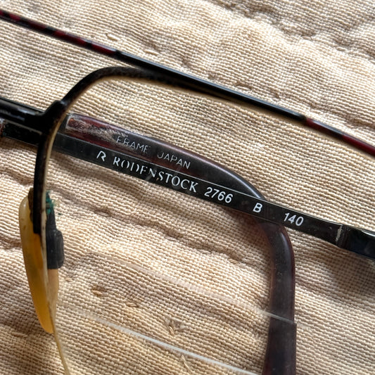 1970s Square Aviator Wire Frame Eyeglasses  - Shop THREADCOUNT Vintage Co.