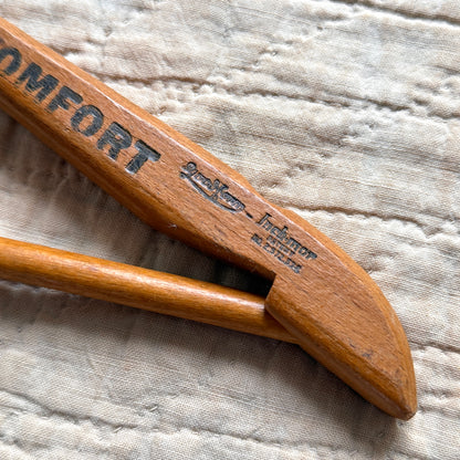 1950s Pullman Company Trains Wood Hanger  - Shop THREADCOUNT Vintage Co.