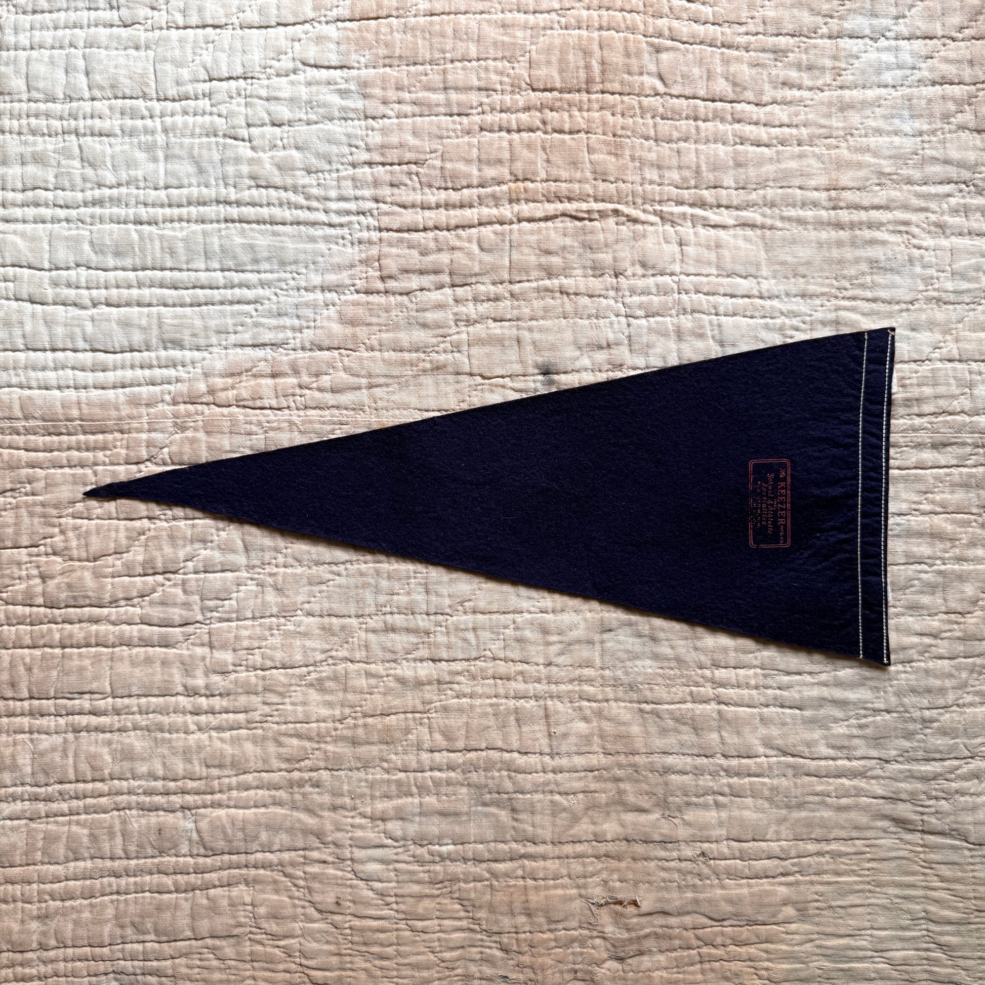 1950s Shelby Maple Museum Vermont Pennant  - Shop THREADCOUNT Vintage Co.
