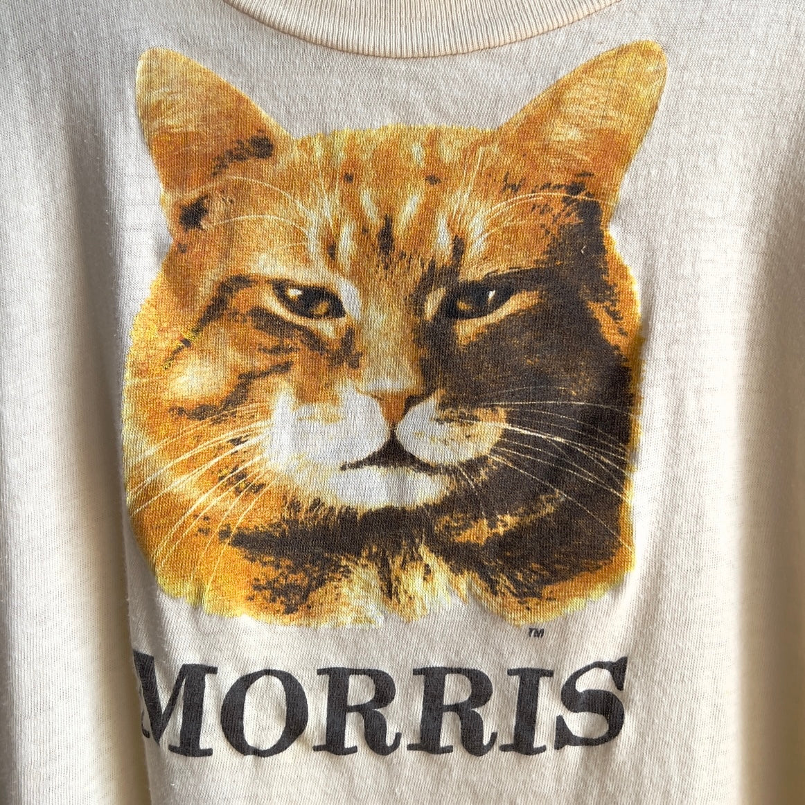 Vintage 1970s Morris The Cat Original Promo Tee  - Shop ThreadCount Vintage Co.