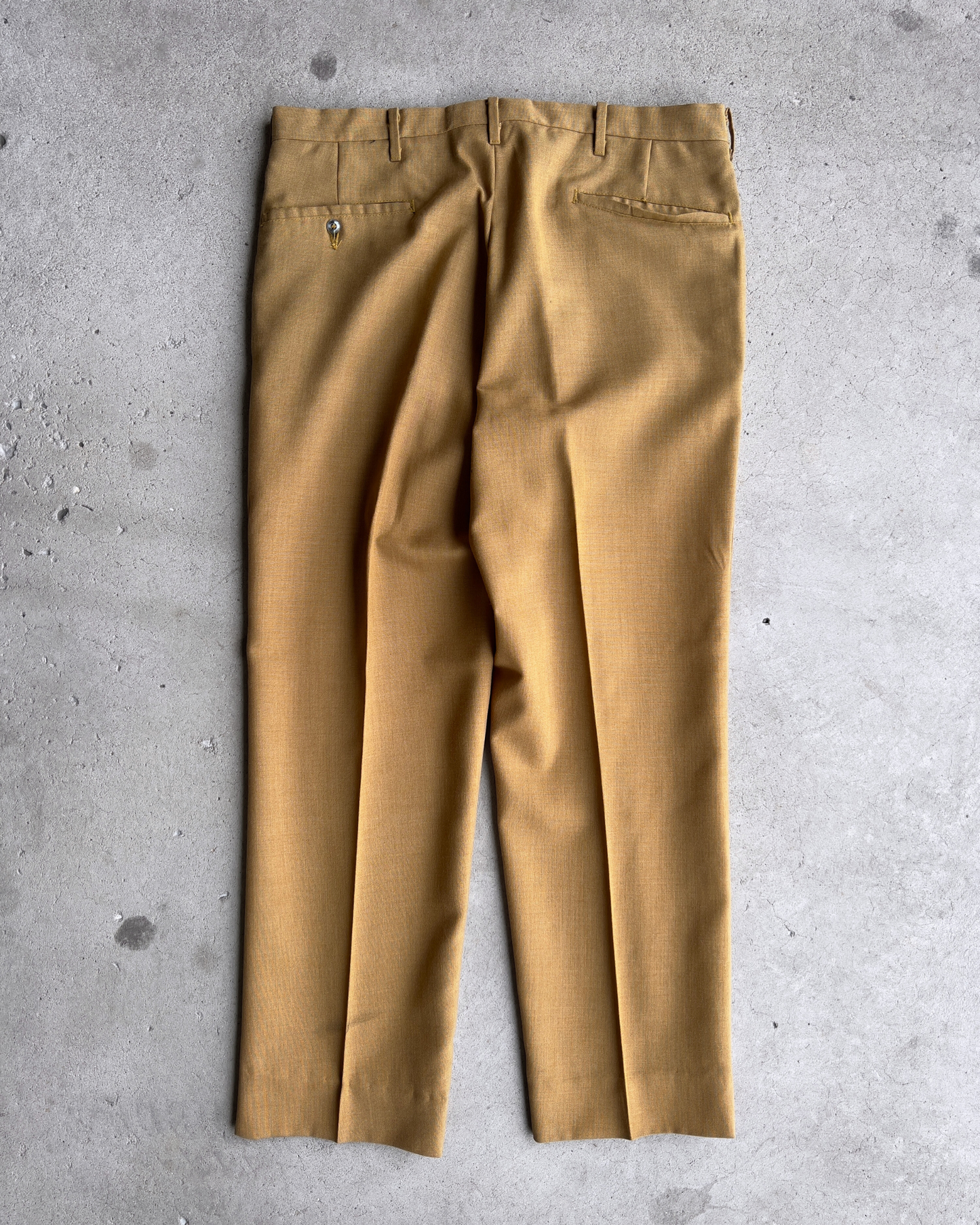 Vintage 1960s Khaki Tan Lee-Prest Casual Chino Pants  - Shop ThreadCount Vintage Co.