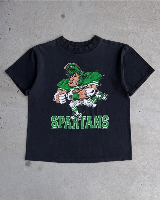 1990s Michigan State Spartans Mascot College Football Tee by Super Shirts - Just $40! Shop now at ThreadCount