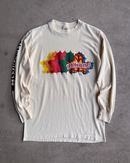 1980s Oktoberfest Wisconsin Graphic Long Sleeve Tee  - Shop THREADCOUNT Vintage Co.
