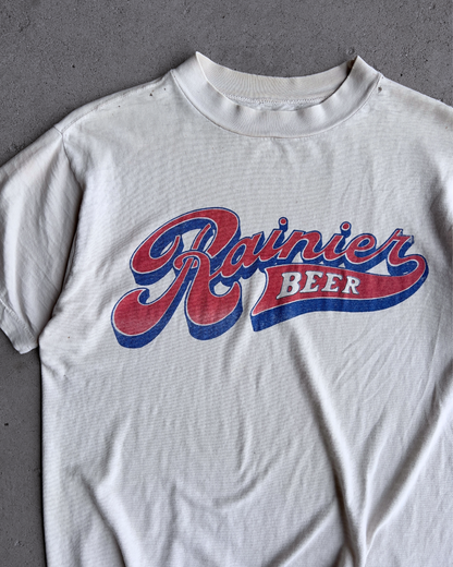 1970s Rainier Beer Brewing Company Graphic Tee  - Shop ThreadCount Vintage Co.