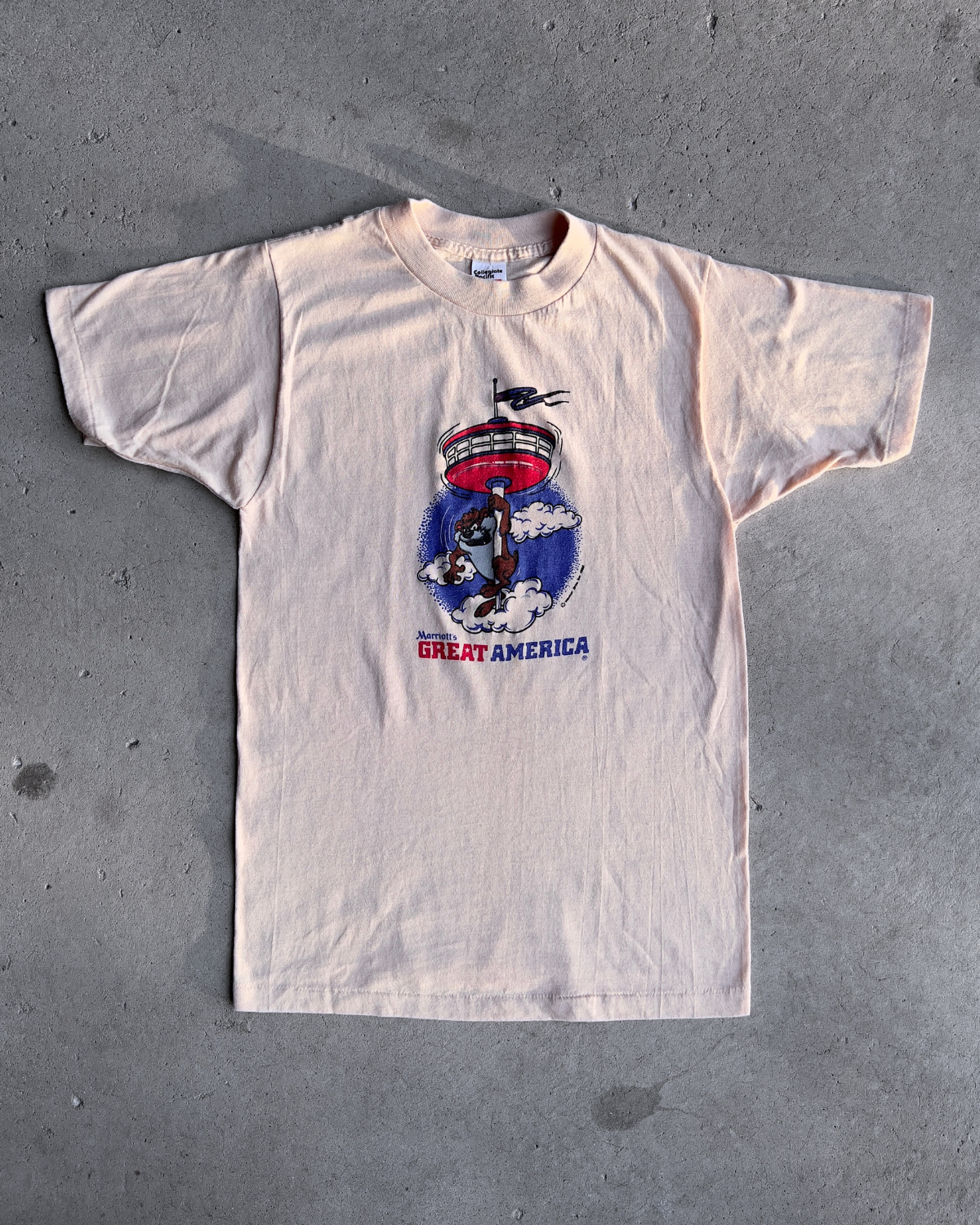 1982 Marriott's Six Flags Great America Taz Tee  - Shop THREADCOUNT Vintage Co.
