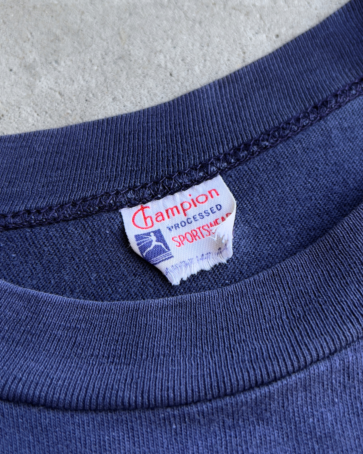 Vintage 1960s Champion Whirlpool R&D Baseball Tee  - Shop ThreadCount Vintage Co.