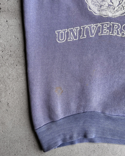 1950s Purdue University Short Sleeve Sweatshirt  - Shop ThreadCount Vintage Co.