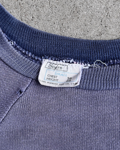 1950s Purdue University Short Sleeve Sweatshirt  - Shop ThreadCount Vintage Co.