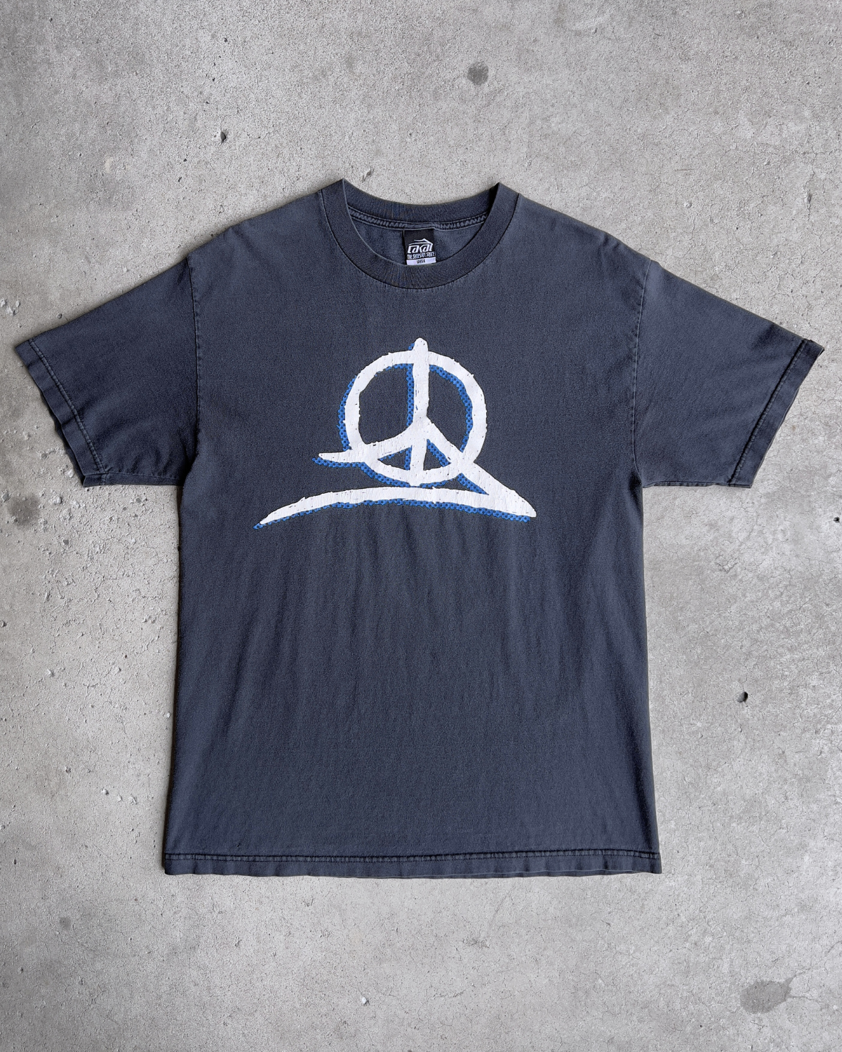 Vintage 2000s Lakai Skateboards Peace Logo Tee  - Shop ThreadCount Vintage Co.