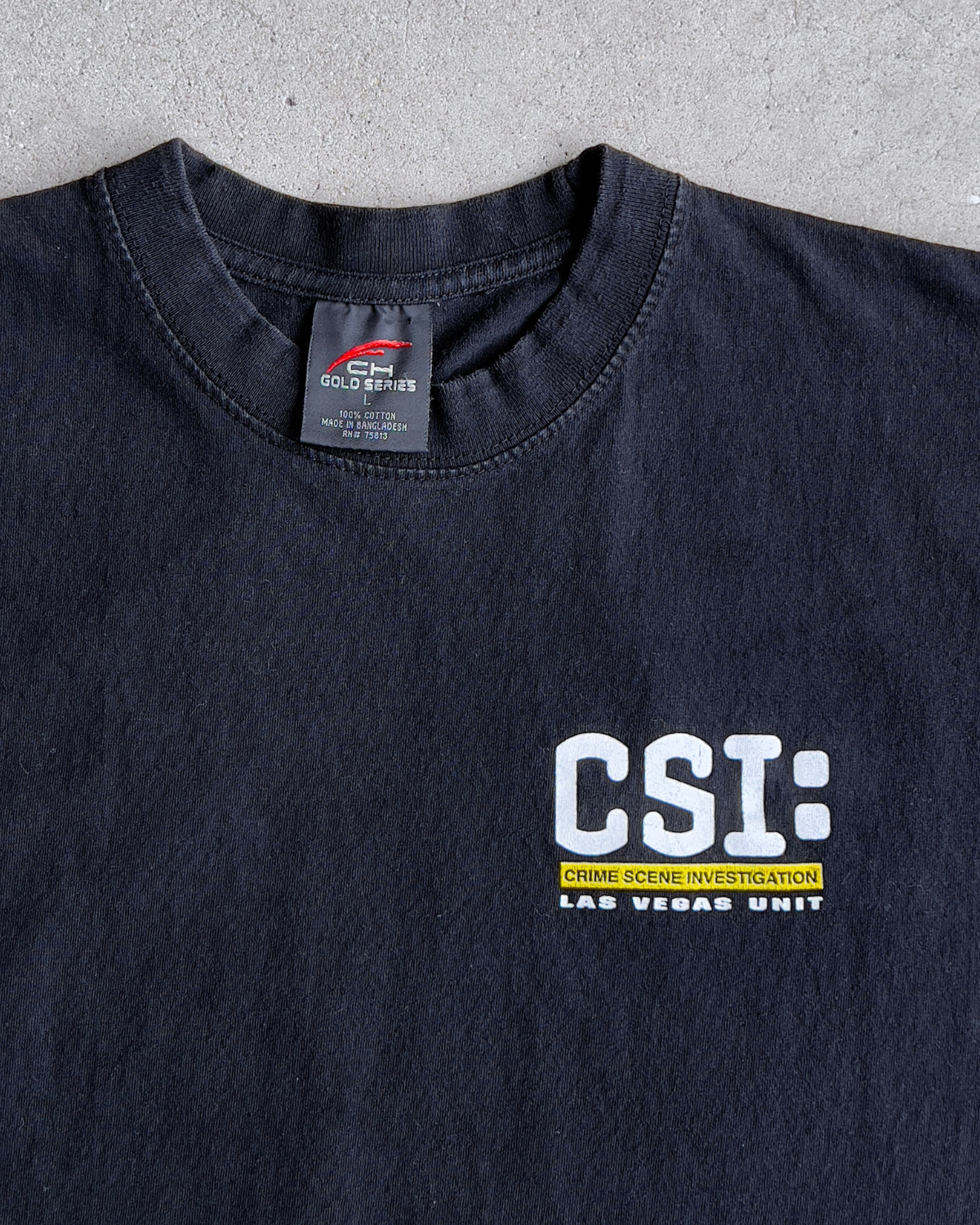 Vintage 2000s CSI Las Vegas Unit Tee  - Shop ThreadCount Vintage Co.