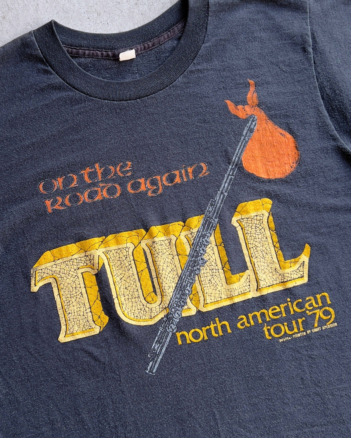 Vintage 1979 Jethro Tull On The Road Again American Tour Tee  - Shop ThreadCount Vintage Co.