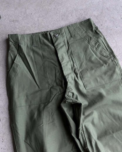 Vintage 1970s OG-107 Army Green Deadstock Field Pants  - Shop ThreadCount Vintage Co.