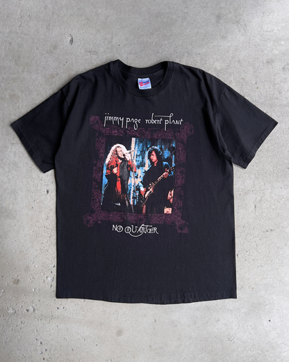 Vintage 1995 Jimmy Page Robert Plant No Quarter World Tour Tee  - Shop ThreadCount Vintage Co.