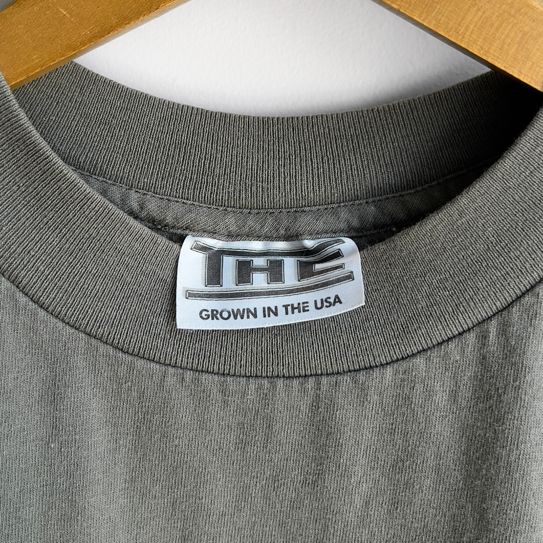 Vintage 1990s Faded Green THC Acronym Graphic Tee  - Shop ThreadCount Vintage Co.