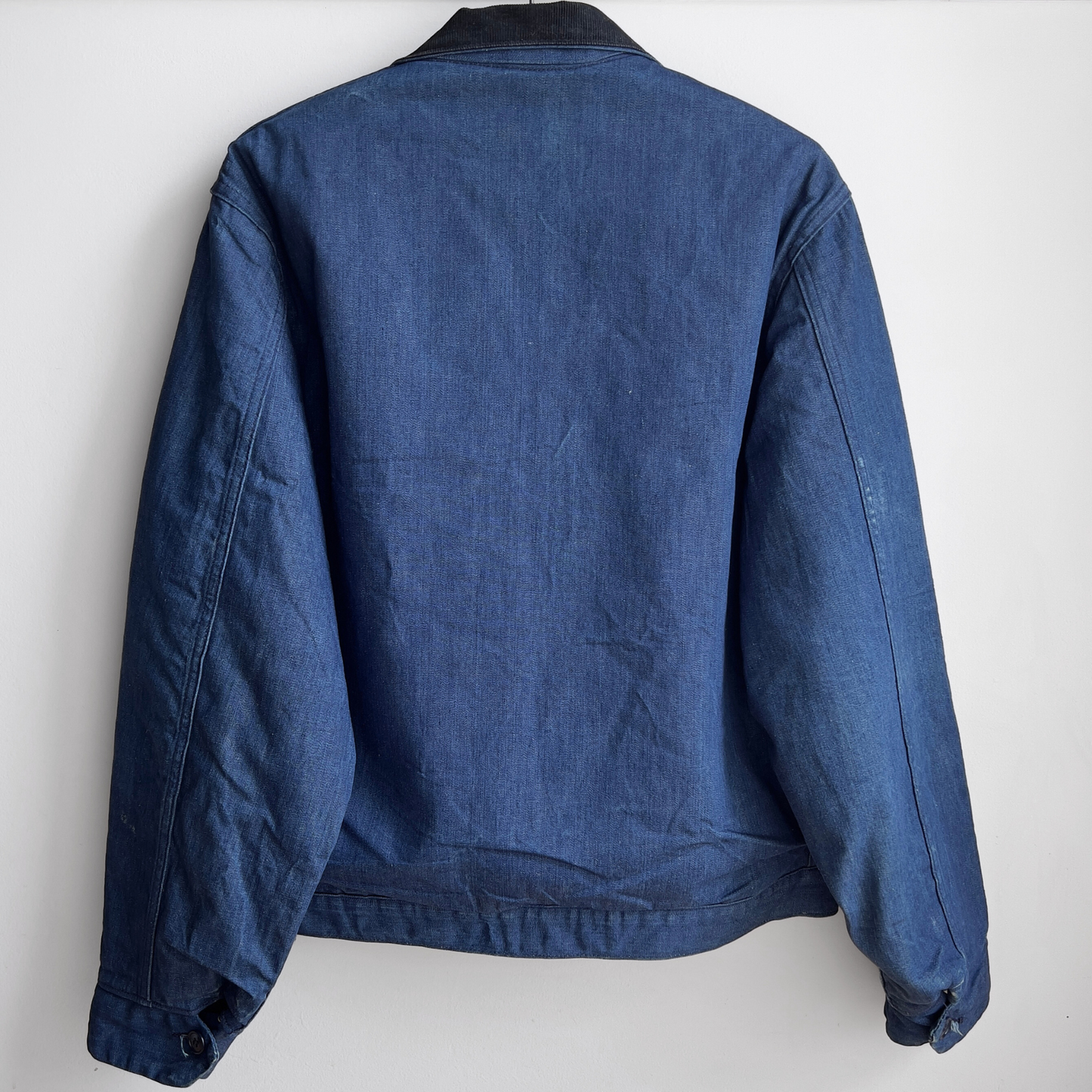 Vintage 1970s Work 'N Leisure Blanket Lined Denim Workwear Jacket  - Shop ThreadCount Vintage Co.