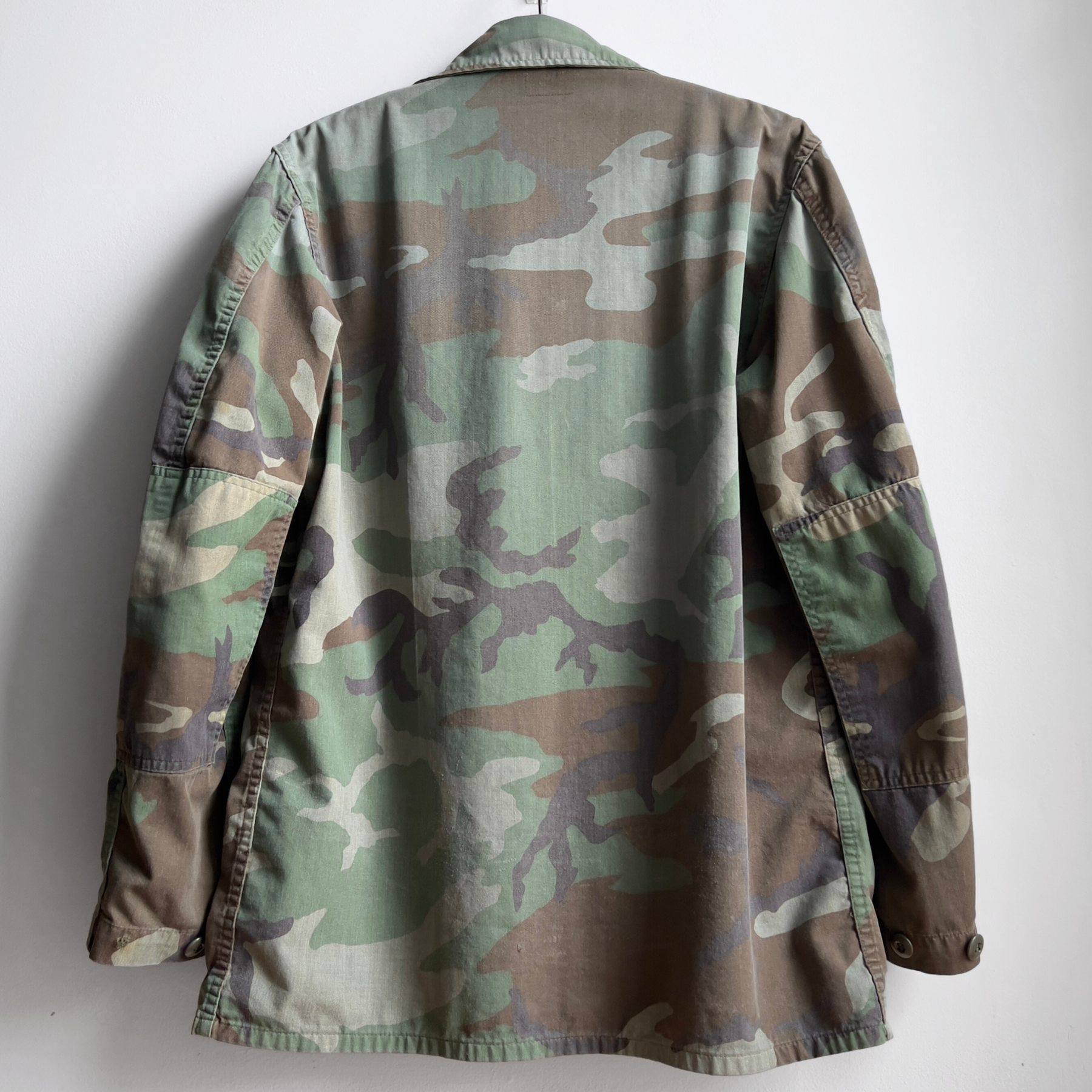 Vintage 1980s Army Camouflage BDU Light Cargo Jacket  - Shop ThreadCount Vintage Co.