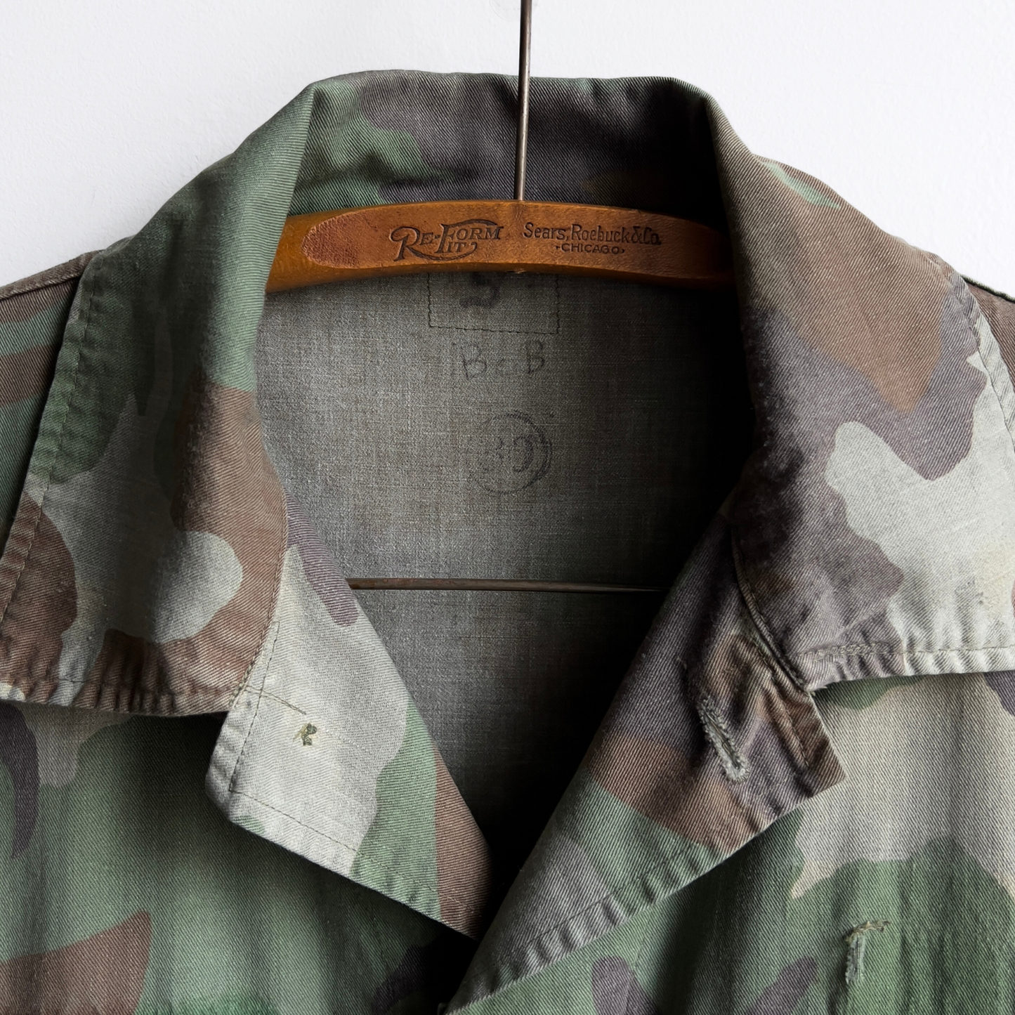 Vintage 1980s Army Camouflage BDU Light Cargo Jacket  - Shop ThreadCount Vintage Co.