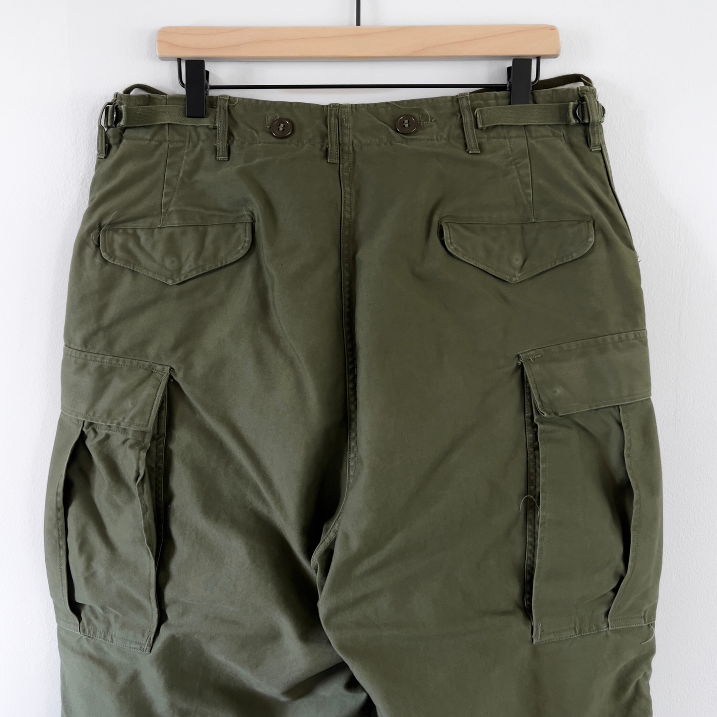 Vintage 1950s M-1951 U.S. Army Green Combat Cargo Paratrooper Pants  - Shop ThreadCount Vintage Co.