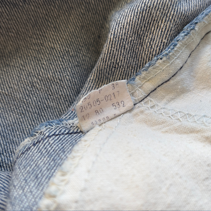 1980s Levi's 20505 Straight Fit Denim Jeans  - Shop ThreadCount Vintage Co.