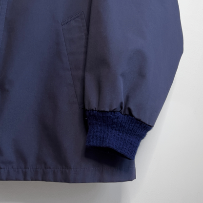 1980s Work 'N Leisure Navy Blue Light Jacket  - Shop ThreadCount Vintage Co.